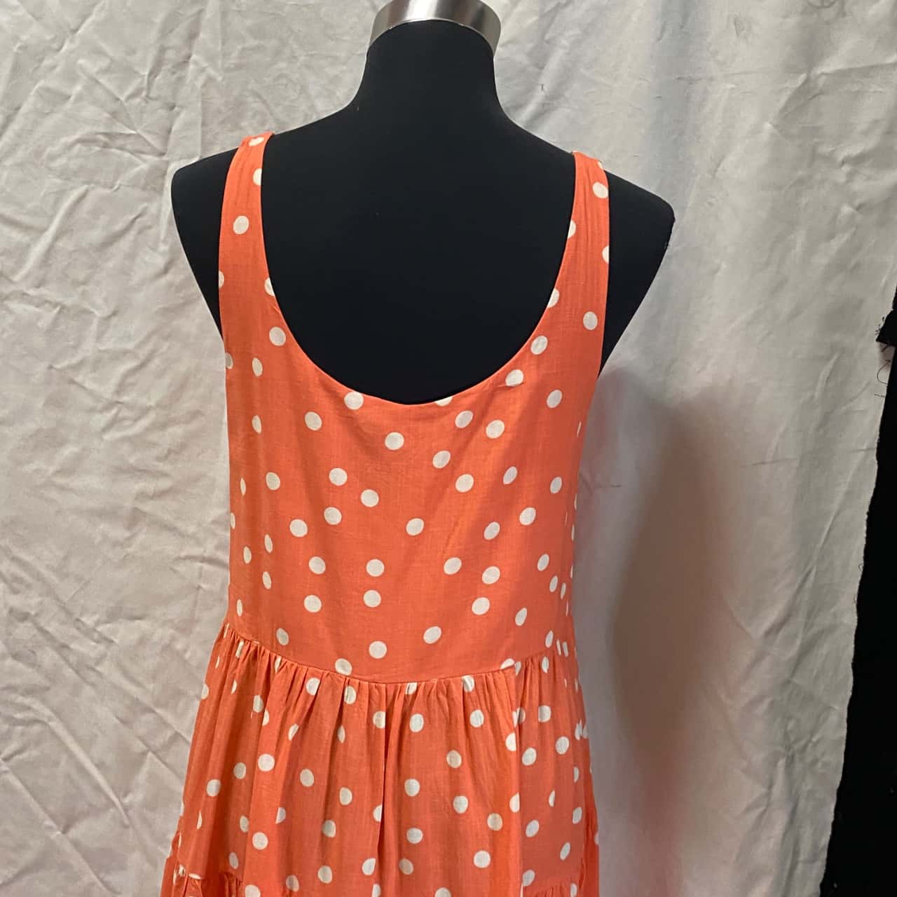 strapless open back dress Burnt Orange Pleated Long Sleeve Mini Dress main image 1