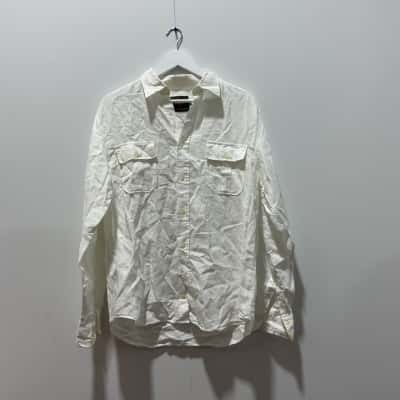 Nic Green Womens Shirt Size S White 