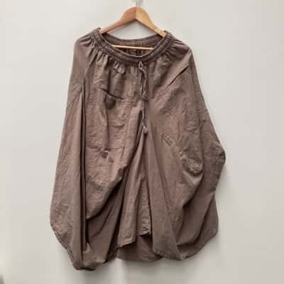 Tree of Life Womens  Size M / S Maxi Skirt Brown 