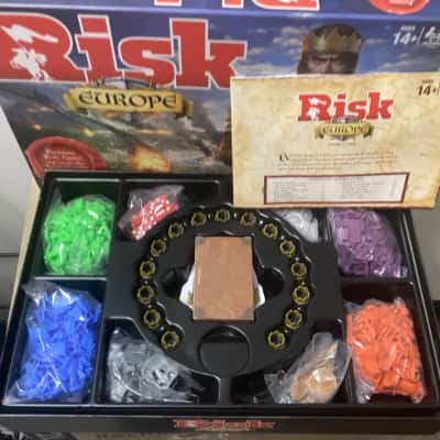 Risk europe board game