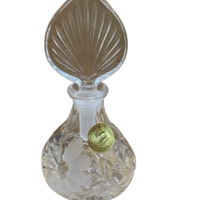 Princess House Crystal Perfume Bottle