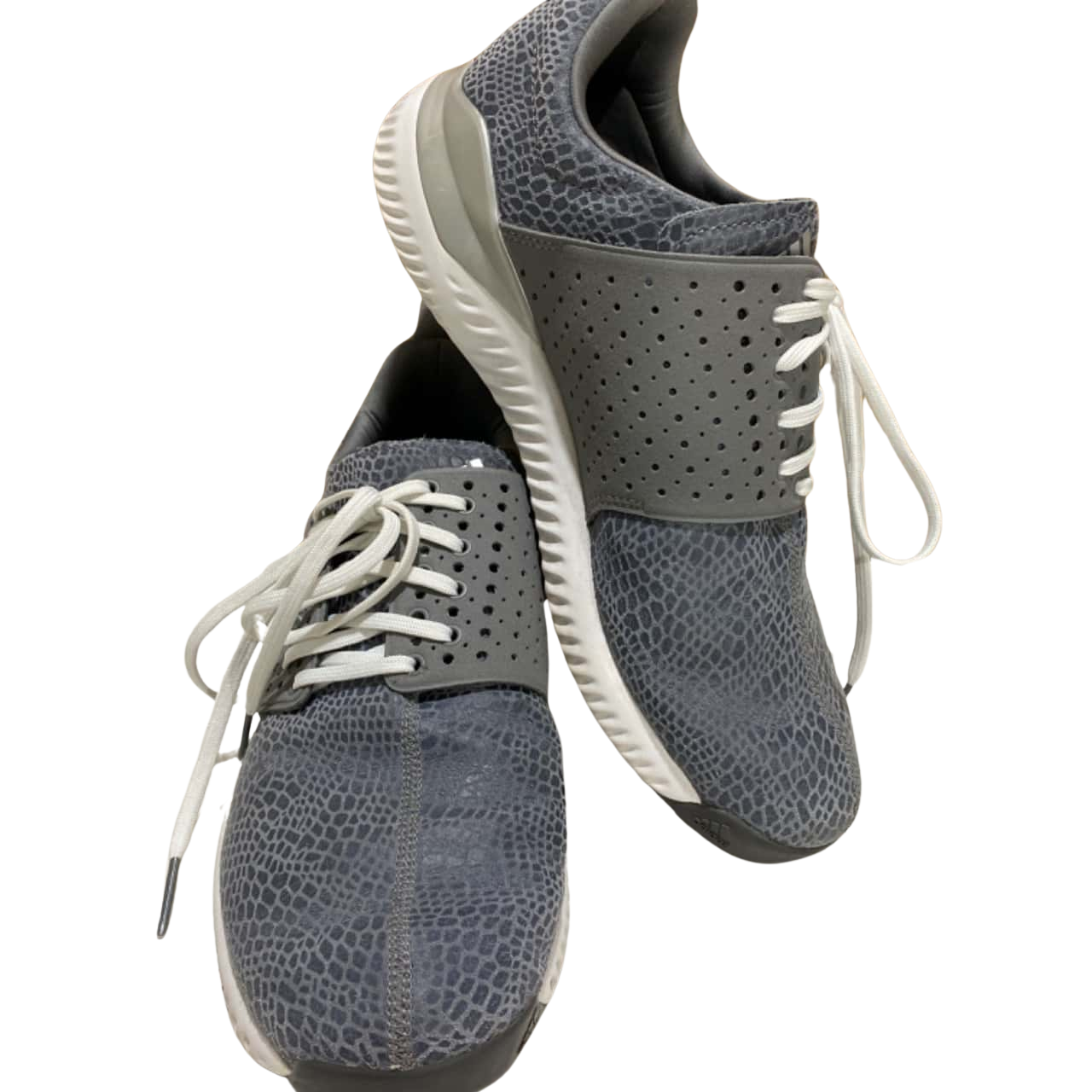 Adidas Mens Runners Size UK8 Grey / White