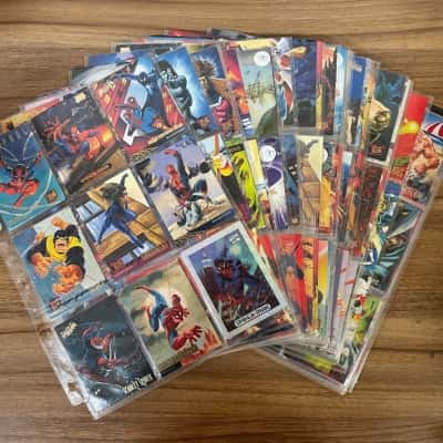 Bulk Lot of Marvel Comics X-Men Fleer 1994 Trading Cards 