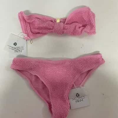  Womens  Size One Size Pink  Bikini set