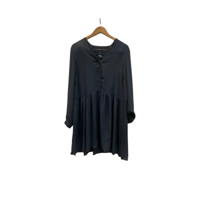 Sara Womens  Size 16 Navy Blue dress 