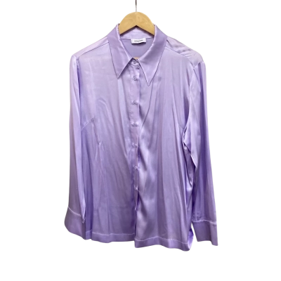 Alessandra Womens  Size L Blouse Purple 