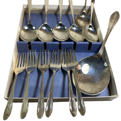 6 Spoons 6 Forks 1 Big Spoon 