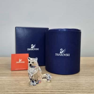 Swarvoski Crystal Cat