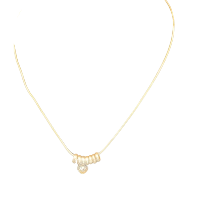  Womens silver heart necklace