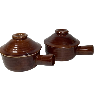 Individual Microwaveable stone cooker x 2