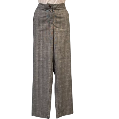 Portmans Womens  Size 12 Straight Leg Pants Grey 