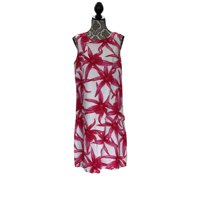 Noni B Womens  Size 12 Floral Dress Pink  / White 