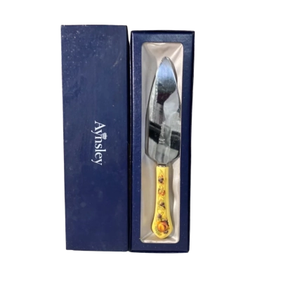 Vintage Aynsley Cake Knife, Pie/Cake Server, Lifter Knife 