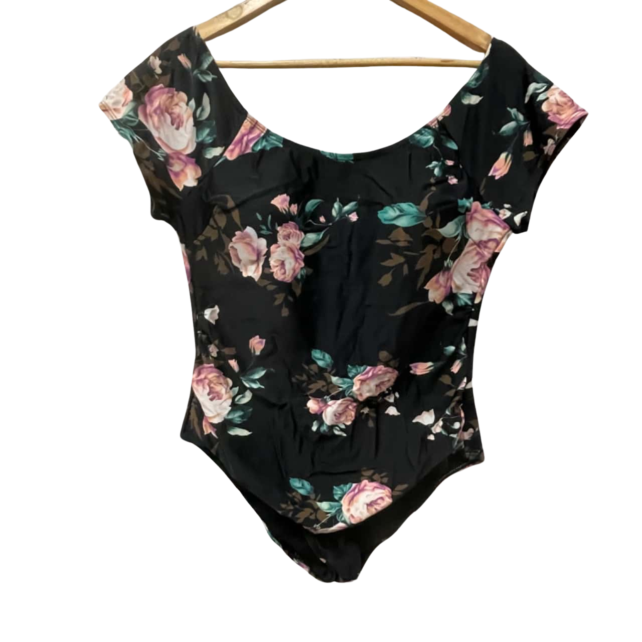 Meet.Curve Womens Size XL Black / Floral