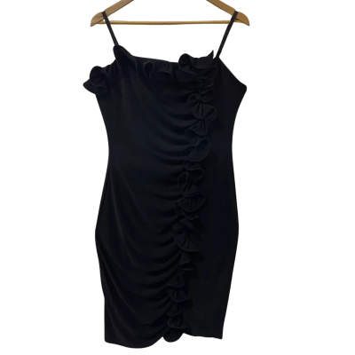 Frank Lyman Womens Size 16 Bodycon Dress Black