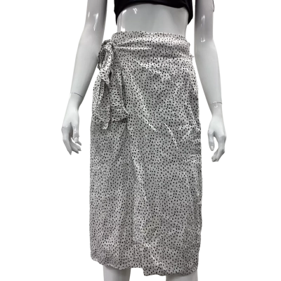 Zulu & Zephyr Stream Wrap Skirt Linen Midi AU 6 BNWT rrp$180