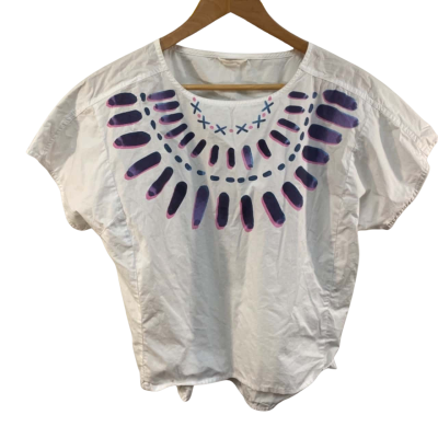 Gorman Womens  Size 8 Blouse Pattern / White 