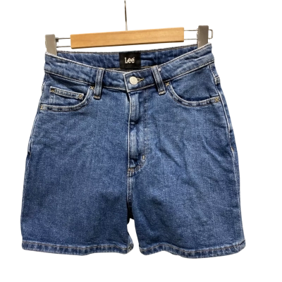 Lee Womens  Size 8 Denim Shorts Blue 