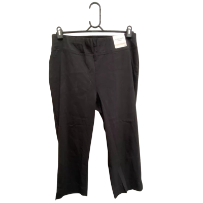 Autograph Womens  Size 16 Cropped Pants Black  