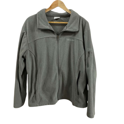 Columbia Womens  Fleece Jacket Size XXL Grey