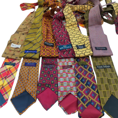 Mixed Dozen Silk Ties Excellent Quality 