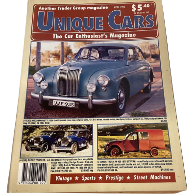 Unique Cars April 1995