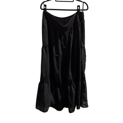 Crossroads Womens  Size 16 A-Line Skirt Black  Elastic waistRRP $49.95