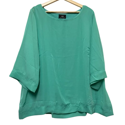 Sara Womens  Size 18 Turquoise Top