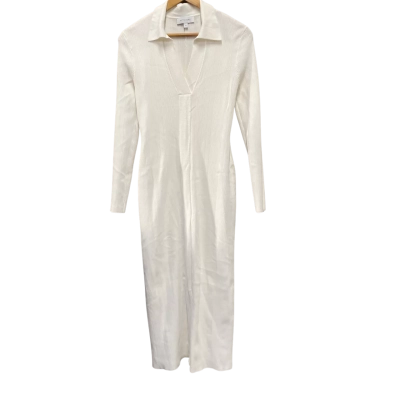 Witchery Womens  Size M Long Sleeve Dress White 