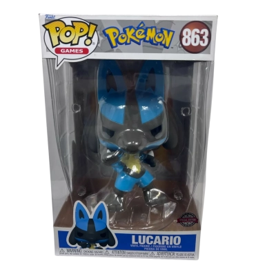 Funko Pop! Pokémon Lucario 10-inch Exclusive Vinyl Figure #863