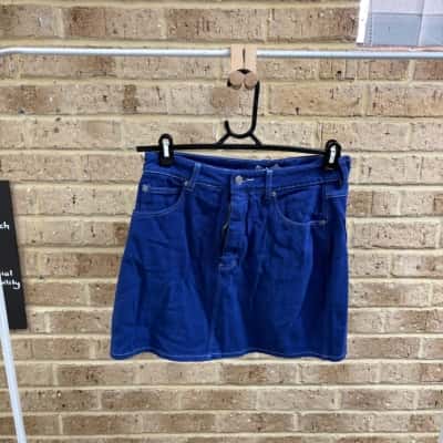 Ghanda Womens blue skirt Size 10 