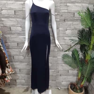 Showpo Women's  Size 6 Bodycon Dress Navy Blue 