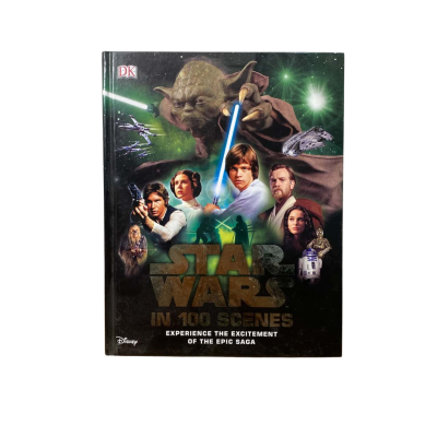 Disney Star Wars in 100 Scenes Hardcover book by DK