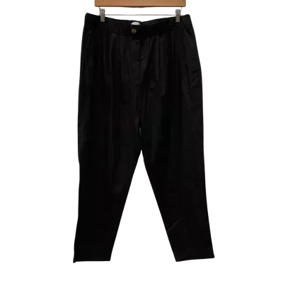 Indigo Tonic Womens  Size 16 Gavenia  Linen   Pants Black