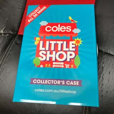 Coles little shop 1. With collectors case.
