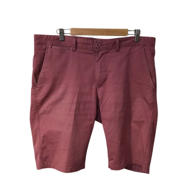 Mossimo Mens Size 36 Dusty Pink Chino Shorts 