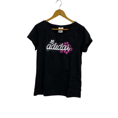Adidas Womens  Size M black performanc t-shirt 