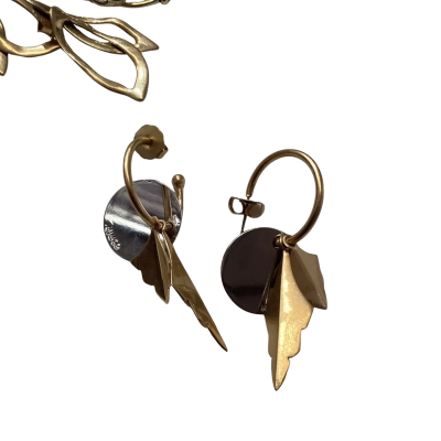 Mimco Womens Earrings Gold / Silver 