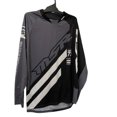  Mens  Size XXL Jersey Black  / Grey 