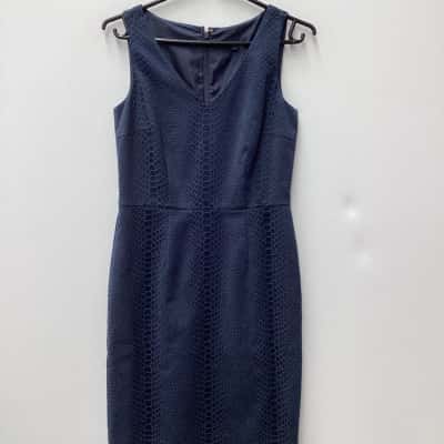 Tommy Hilfiger Womens  Size 2 Casual Dress Blue 
