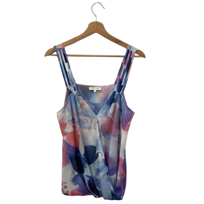 Wayne Cooper Womens  Size 12 Singlet Top Multicoloured 