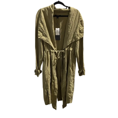 Rusty Womens  Size 12 Open Jacket Khaki RRP $149.99