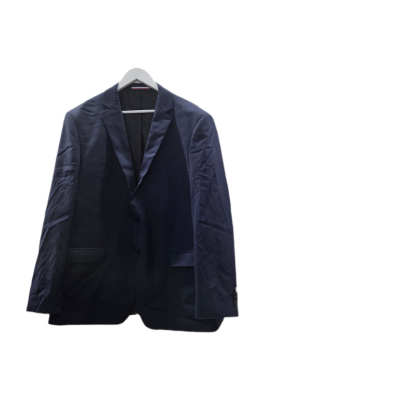 Daniel Hechter Paris Men's 'Michel' 100% Australian Merino Wool Suit Jacket - Navy / Blue (Size 116 REG)