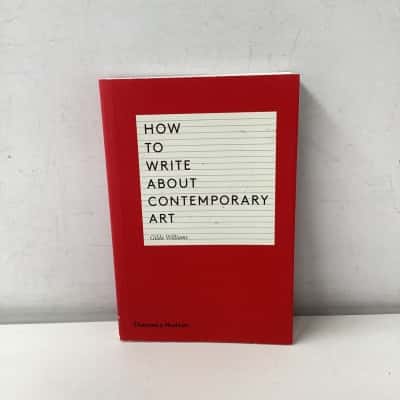 How to Write About Contemporary Art book