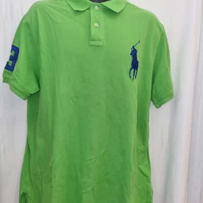 Polo Ralph Lauren Mens  Size XL Short Sleeve T-shirt Blue / Green 