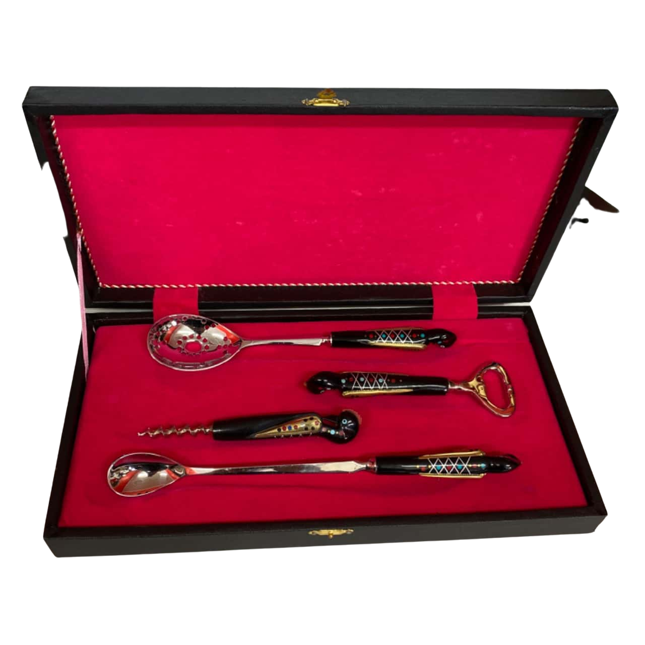 Vintage Haddad Jezzine cocktail set (s)