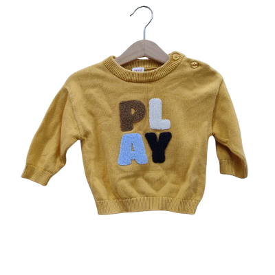 Seed Heritage Kids Size 00 Jumper Yellow (13)