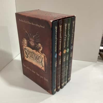 The Spiderwick Chronicles Complete Hardcover Bookset 1-5