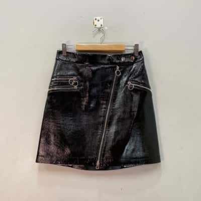 Zara Womens  Size M Mini Skirt Black  