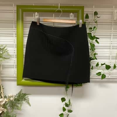 Sass & Bide Brand New with Tags Womens  Size 10 Black  Ruelle  Mini Skirt RRP $450